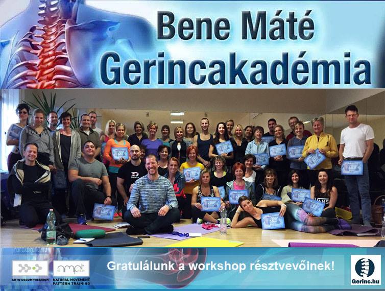 Gerinc fitneszterápiája 2017.02.12.